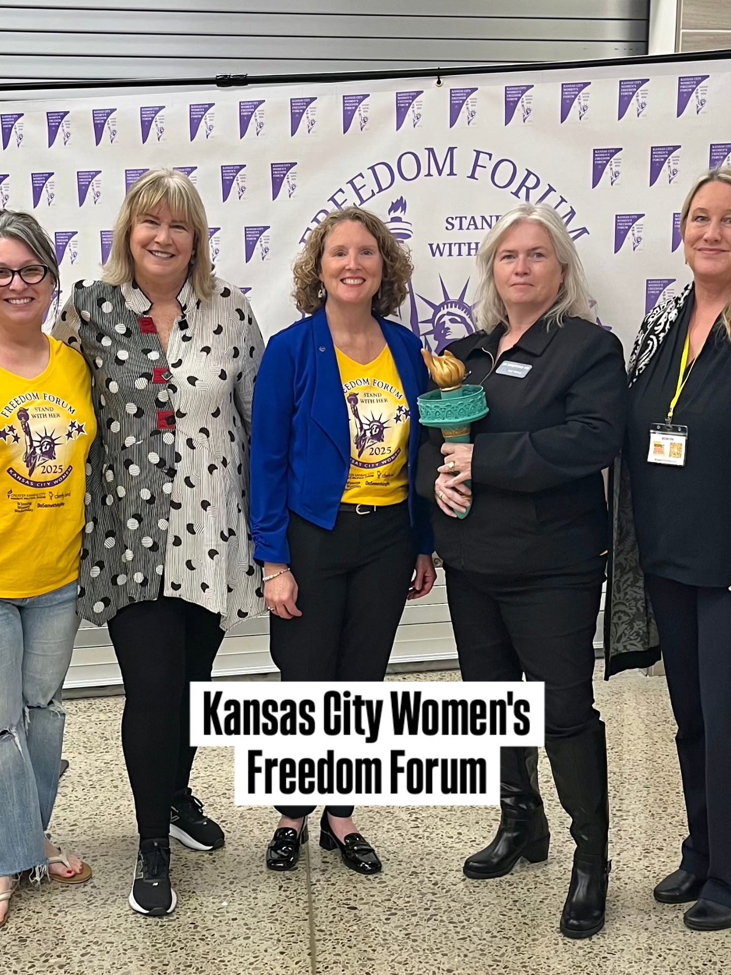Leaders at the Kansas City Women's Freedom Forum